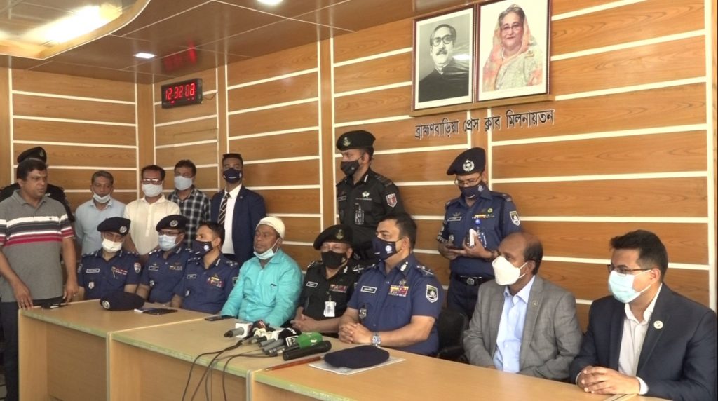 ব্রাহ্মণবাড়িয়ায় সহিংসতার ঘটনায় অন্তত ২০ হাজার লোক আসামী