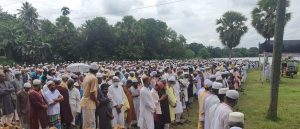 ভালুকায় সাবেক ইউপি চেয়ারম্যানের জানাযা সম্পন্ন