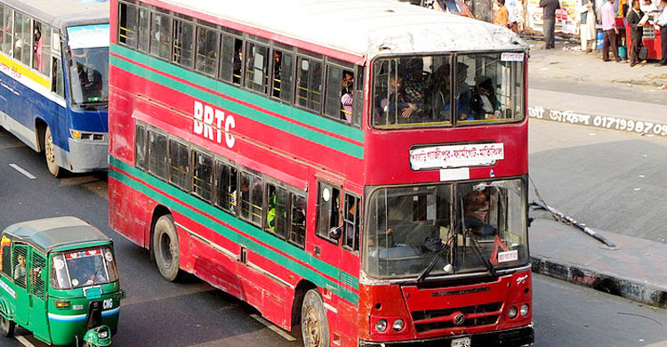 বিআরটিসি বাসে শিক্ষার্থীদের হাফ ভাড়া