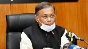 বিএনপি রপ্তানি বাণিজ্যকে বাধাগ্রস্ত করছে-তথ্যমন্ত্রী