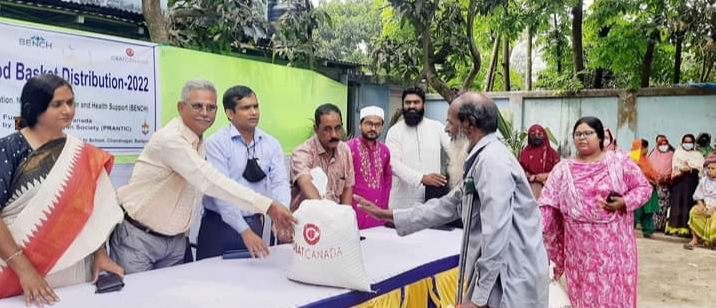 খাদ্য সহায়তা পেলো সহস্রাধিক পরিবার