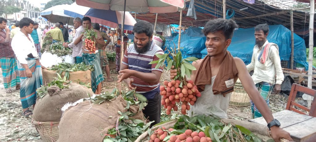 রসালো ফলে ভরপুর হাটবাজার