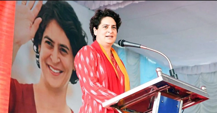 করোনা পজিটিভ কংগ্রেস নেত্রী প্রিয়াঙ্কা