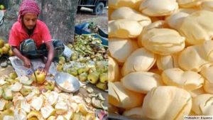 গরমে বেড়েছে তালের শাঁসের কদর