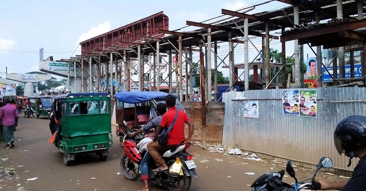 জামালপুরে রেলওভারপাস