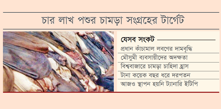 সংকটেও বড় স্বপ্ন চামড়াখাতে