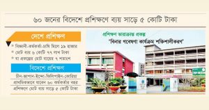 বিদেশ সফরেই বড় ব্যয়