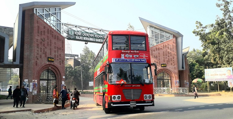 হাবিপ্রবিতে চালক-বাস সংকট