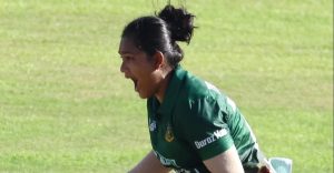 অভিষেকেই হ্যাটট্রিক করলেন ফারিহা তৃষ্ণা