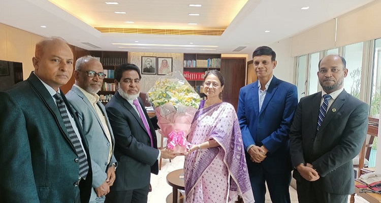 অর্থসচিবের সঙ্গে আইসিএসবির নেতৃবৃন্দের সাক্ষাৎ