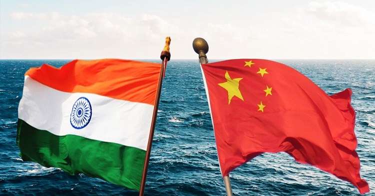 ভারত মহাসাগরে ভাসছে চীন