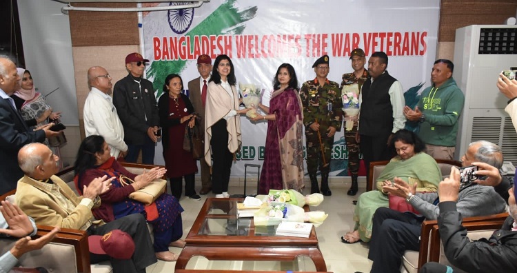 দুই দেশের মুক্তিযোদ্ধাদের নিয়ে ভিন্ন ধরনের উৎযাপন