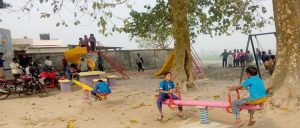 মিনি পার্কে শিশুদের উৎসব