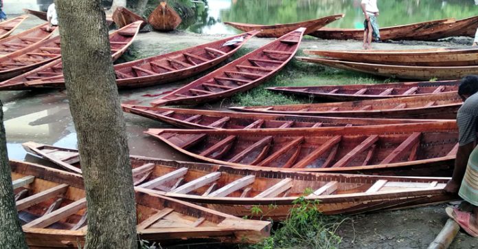 রামসিধির ঐতিহ্যবাহী নৌকাশিল্প