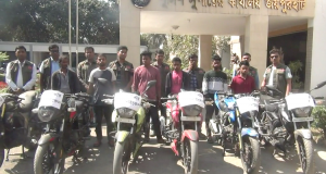 জয়পুরহাটে মোটর সাইকেল চোর চক্রের ৬ সদস্য গ্রেপ্তার