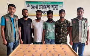 জয়পুরহাটে টাপেন্টাডল ট্যাবলেটসহ ৪ মাদক কারবারি গ্রেপ্তার