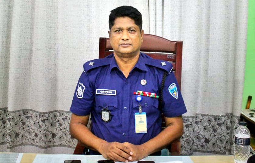 রামগতিতে নবাগত ওসি'র যোগদান