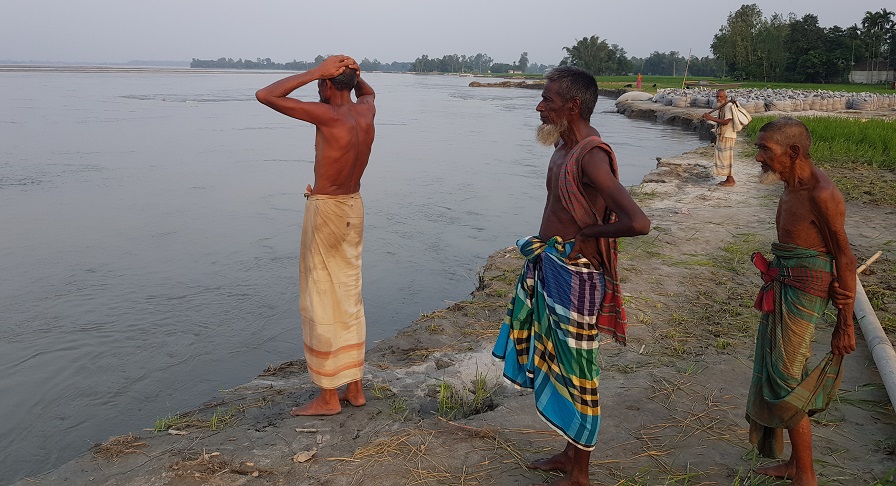 তিস্তার ভাঙনে নিঃস্ব হচ্ছে মানুষ