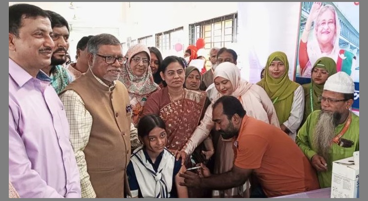 ১ কোটি ২৫ লাখের বেশি জরায়ু ক্যানসারের টিকা দেওয়া হবে স্বাস্থ্যমন্ত্রী