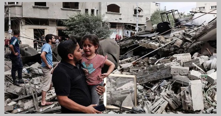 গাজায় নিহতের সংখ্যা ৯ হাজার ছাড়িয়েছে, আহত ৩২ হাজার