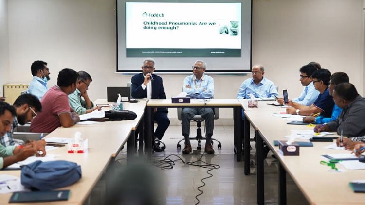 দেশে নিউমোনিয়ায় প্রতি ঘণ্টায় মারা যাচ্ছে ২ থেকে ৩ শিশু আইসিডিডিআর,বি