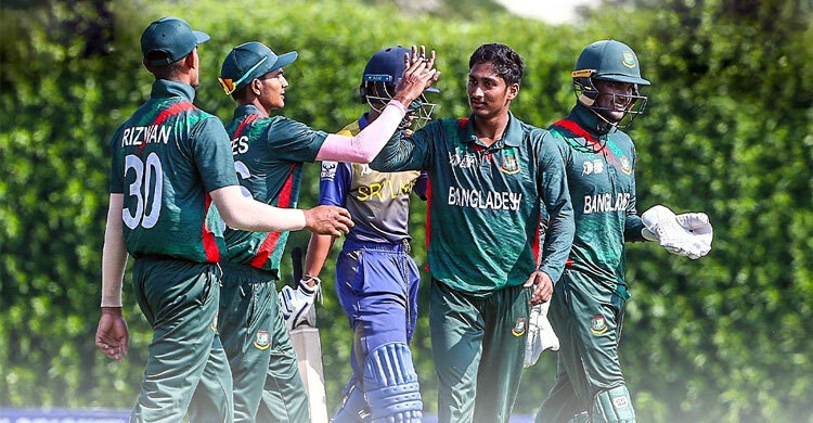 শ্রীলঙ্কাকে উড়িয়ে গ্রুপ চ্যাম্পিয়ন হয়েই সেমিতে বাংলাদেশ