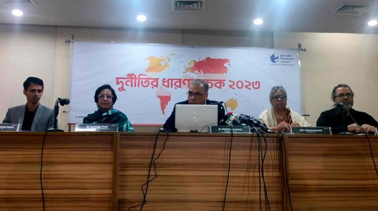 দুর্নীতির সূচকে দুই ধাপ অবনতি বাংলাদেশের