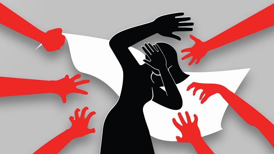 আমিনপুরে গর্ভবতী নারীকে গণধর্ষণ