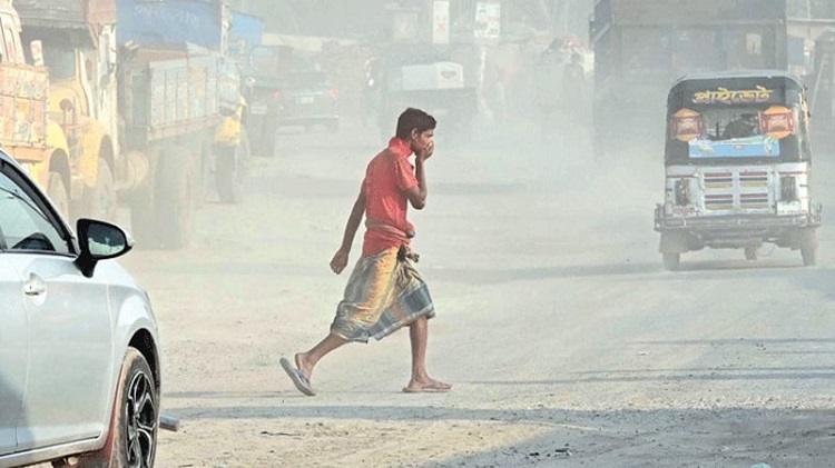 বৃষ্টির সুফল শেষ, ঢাকার বাতাস আবার অস্বাস্থ্যকর