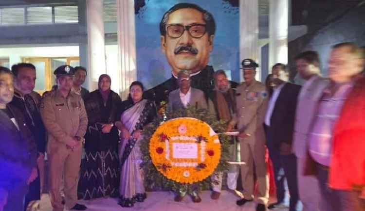 মান্দায় যথাযোগ্য মর্যাদায় শহীদ দিবস পালিত