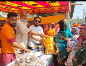 জয়পুরহাটে মাত্র ১০ টাকায় পূর্ণাঙ্গ ঈদ বাজার