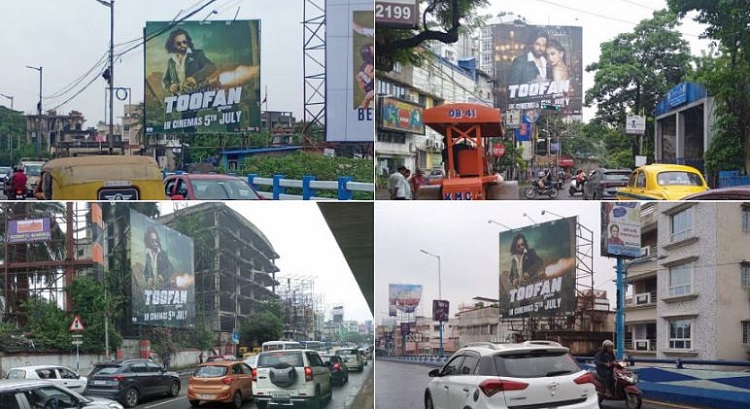 কলকাতা জুড়ে শাকিবের ‘তুফান’