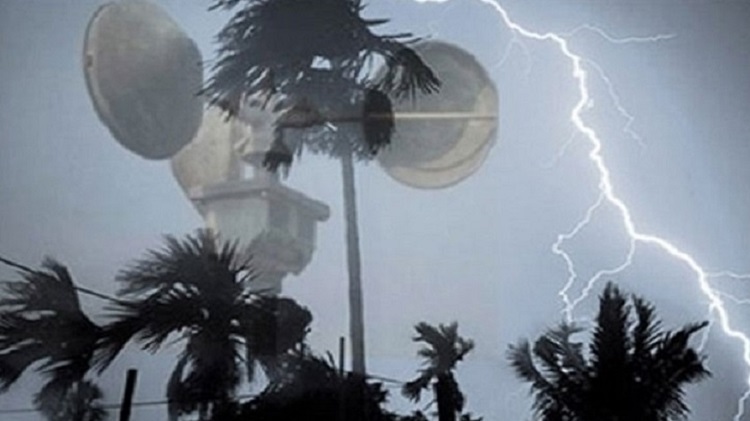 দেশের ৯ জেলায় রাত ১টার মধ্যে বজ্রসহ বৃষ্টির আভাস