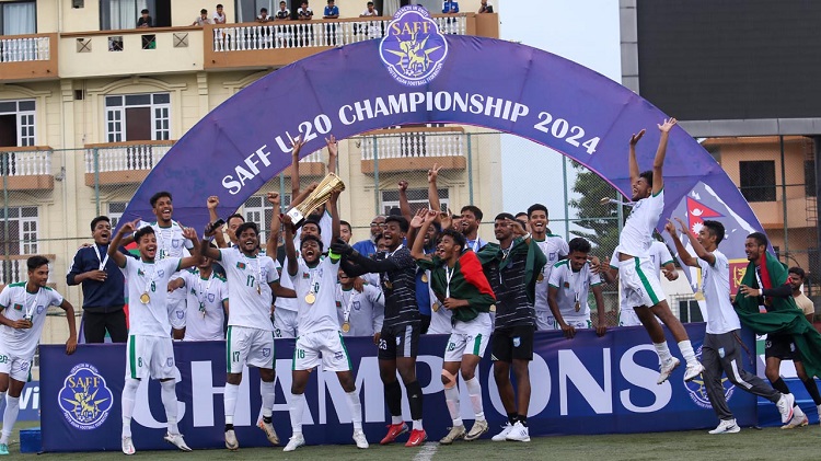 নেপালকে হারিয়ে সাফ চ্যাম্পিয়ন বাংলাদেশ