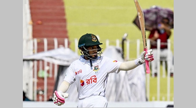 ৫৬৫ রানে অলআউট বাংলাদেশ, লিড ১১৭ রানের