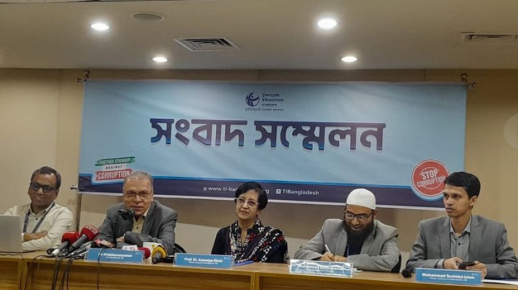 সওজ প্রকল্পে দুর্নীতিতে ১৫ বছরে ক্ষতি ৫০৮৩৫ কোটি টাকা টিআইবি