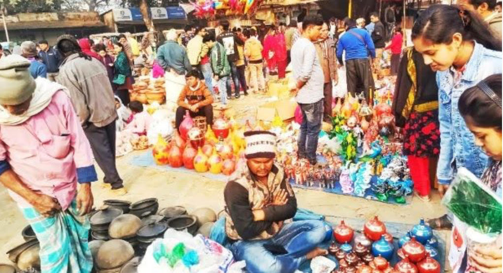 ধামরাইয়ে ঐতিহ্যবাহী পৌষ সংক্রান্তি মেলা শুরু